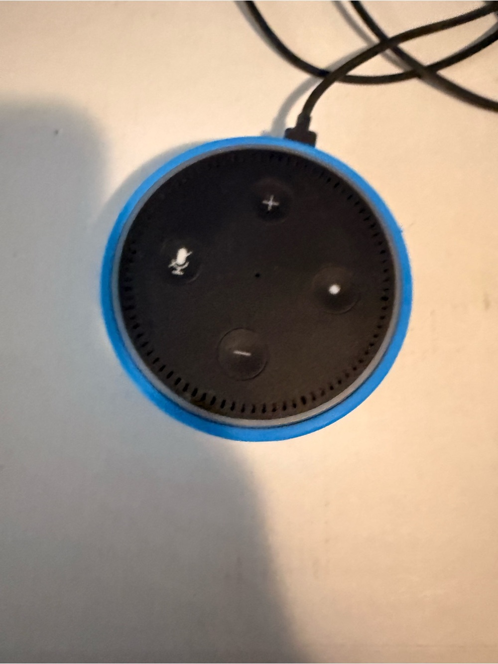 Voice Assistant Smart Speaker in Blue Alexa